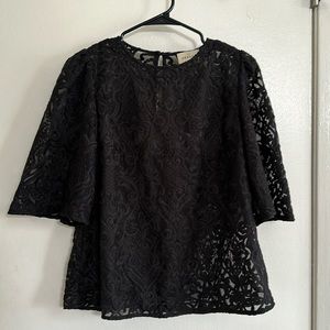 Sezane Embroidered Top